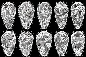 Bull in a dress tattoo idea