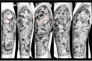 Bull in a dress tattoo idea