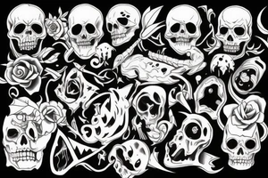 scary tattoo idea