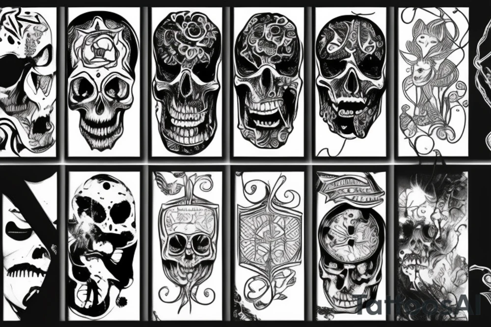 scary tattoo idea
