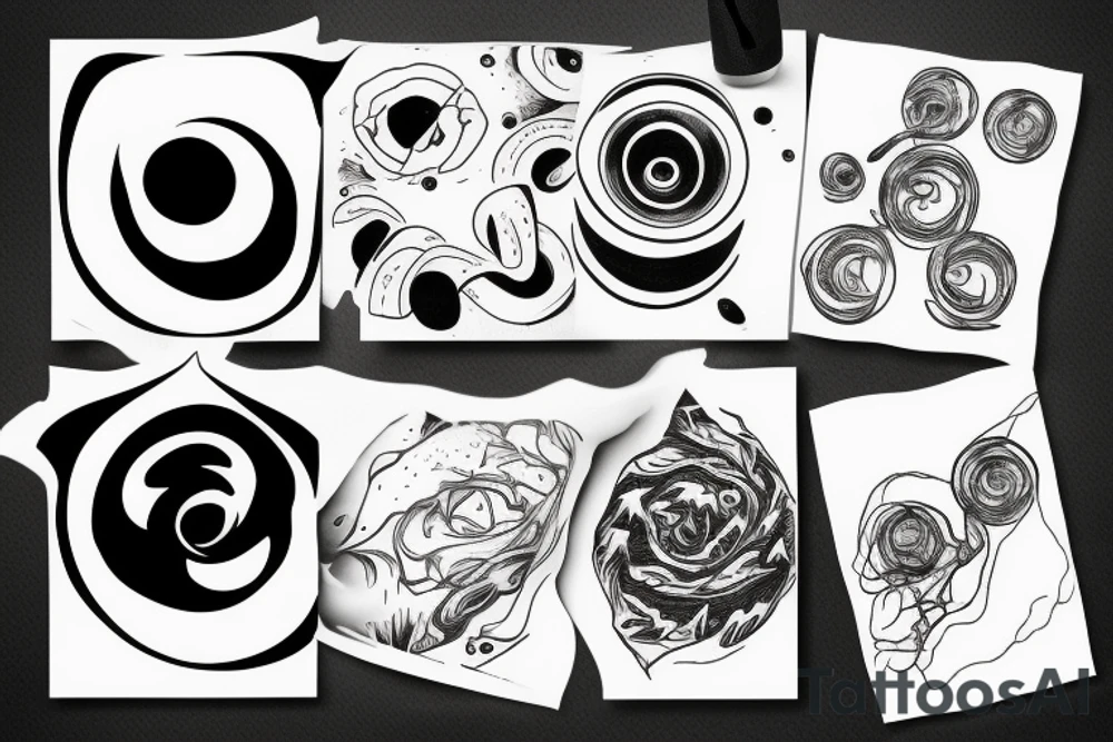 BLACK HOLE tattoo idea