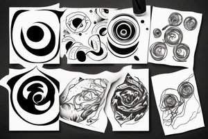 BLACK HOLE tattoo idea