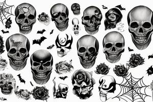 halloween tattoo idea