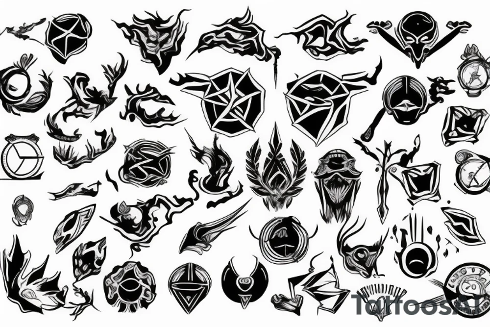 adrenaline symbol tattoo idea