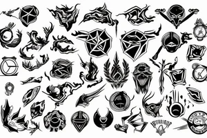 adrenaline symbol tattoo idea