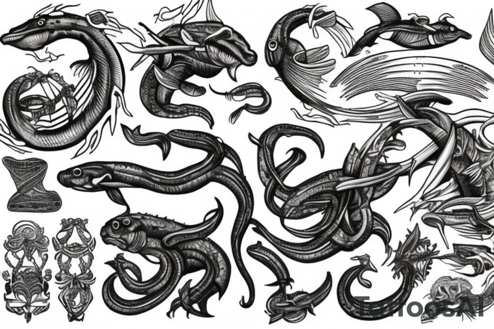 leviathan tattoo idea