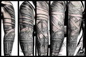 biblical warrior tattoo idea