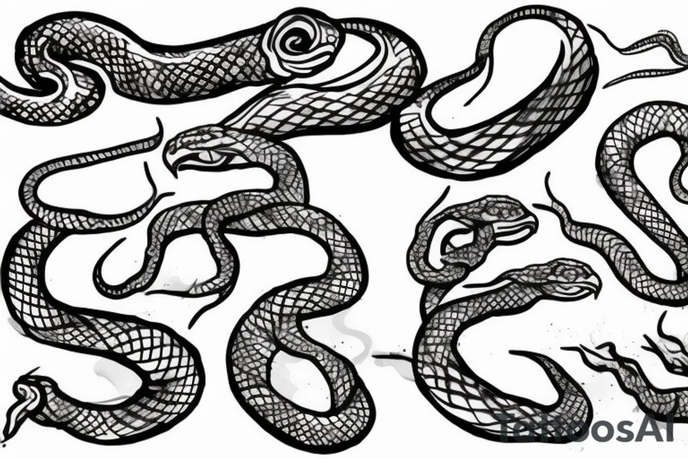 snake tattoo idea