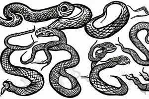 snake tattoo idea