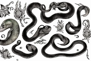 snake tattoo idea