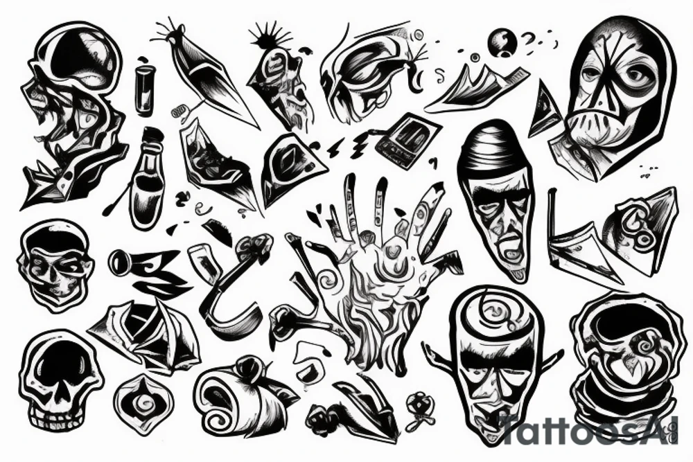 It manager burned out tattoo idea
