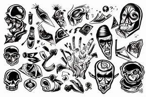 It manager burned out tattoo idea