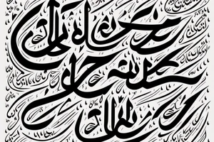 Arabic calligraphy tatto with the text "Riadh" tattoo idea