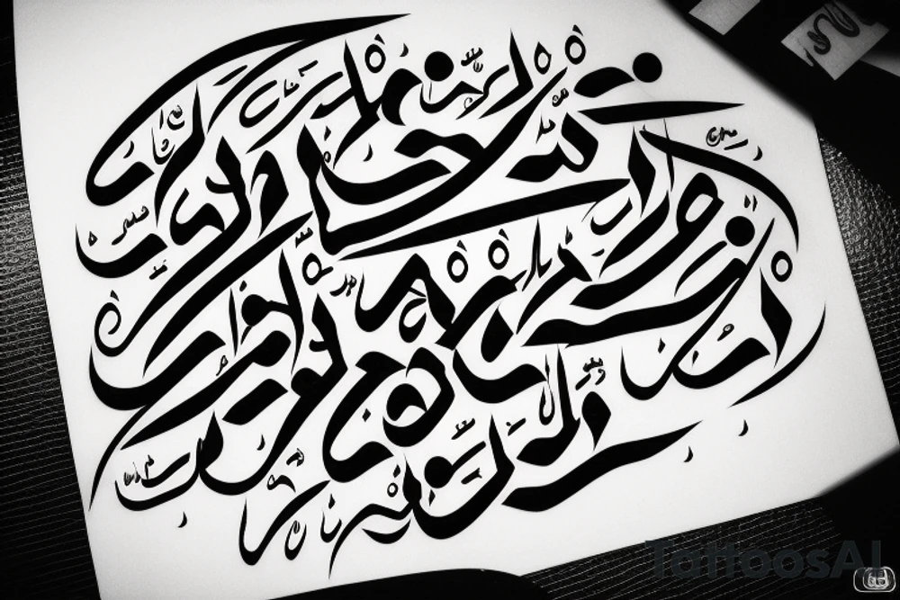 Arabic calligraphy tatto with the text "رياض" tattoo idea Arabic calligraphy tatto with the text "رياض" tattoo idea