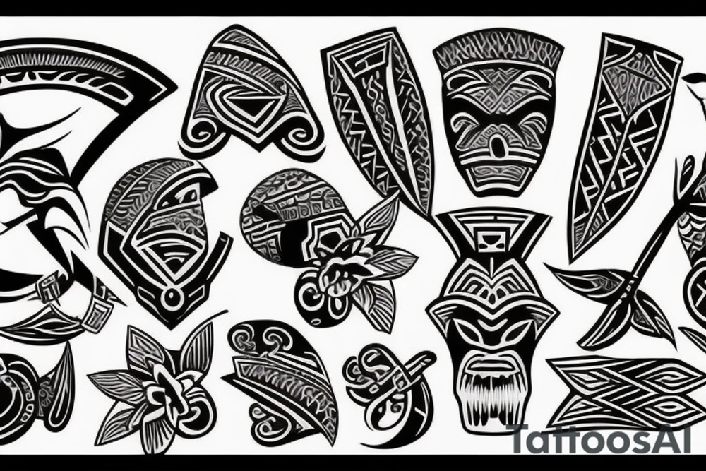 Polynesian tattoo idea