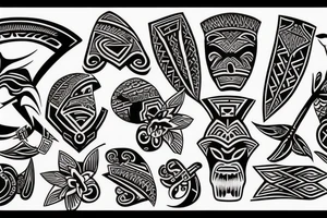 Polynesian tattoo idea