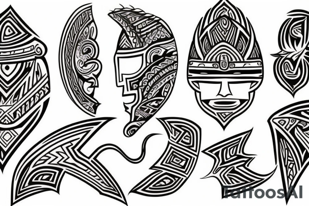 Polynesian tattoo idea
