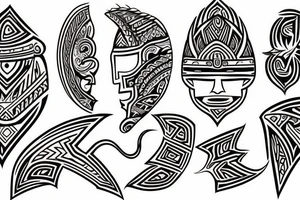 Polynesian tattoo idea