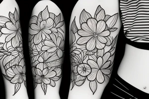 Buttercup flower tattoo idea