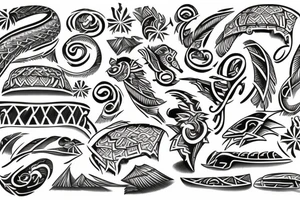Polynesian tattoo idea