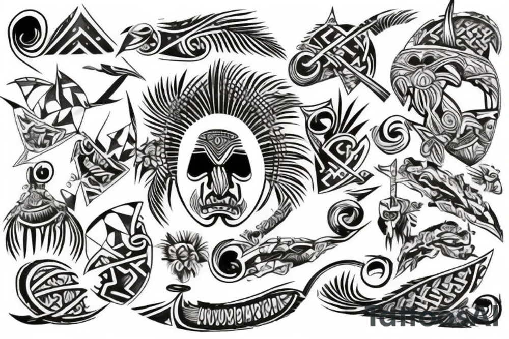 Polynesian tattoo idea
