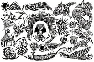 Polynesian tattoo idea