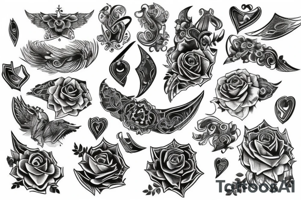 emerald tattoo idea