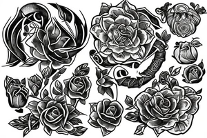 emerald tattoo idea