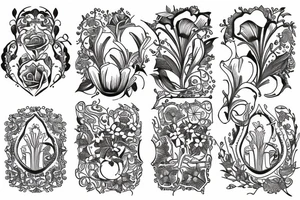 lily of the valley tattoo idea