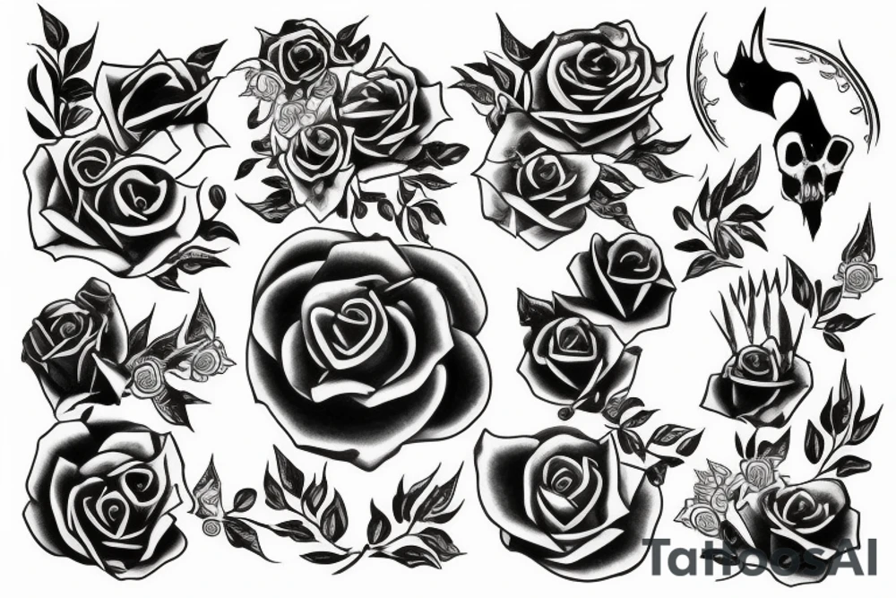 wealth tattoo idea