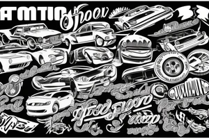 cars tattoo idea