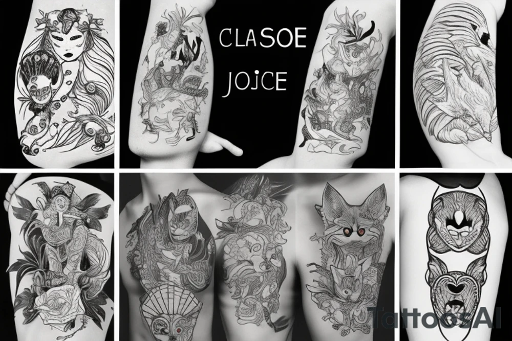 Kitsune tattoo idea