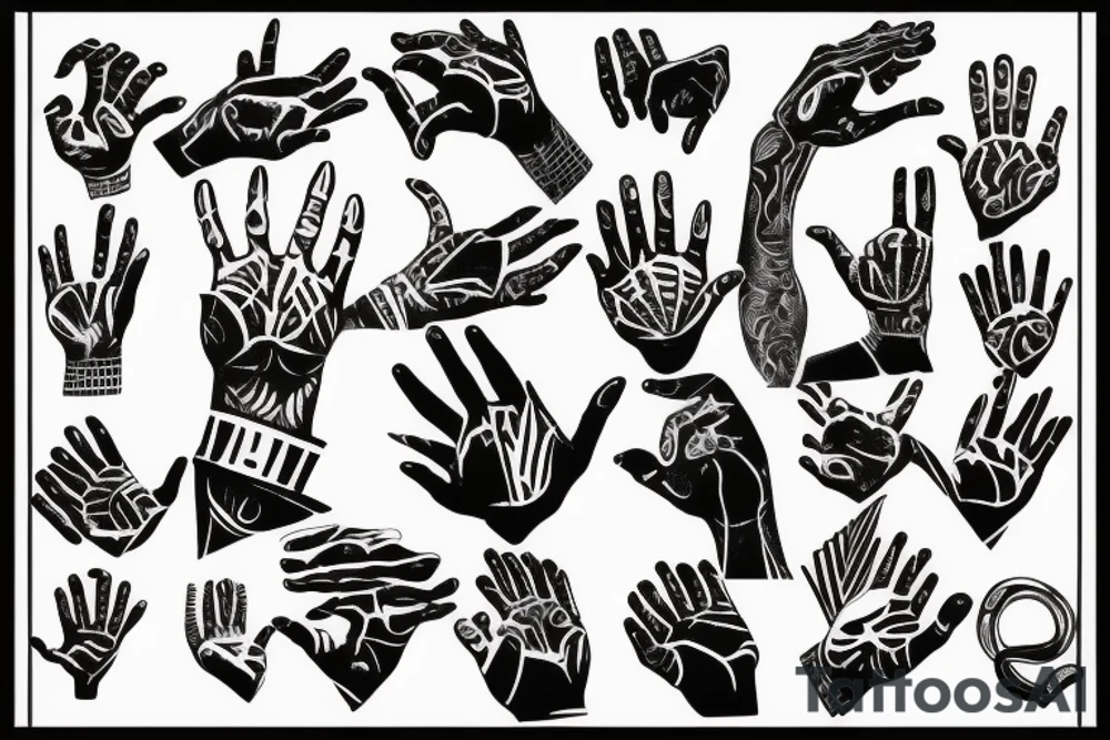 hands shaping clay tattoo idea