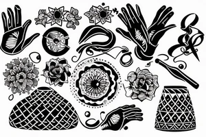 hands on a pottery wheel tattoo idea