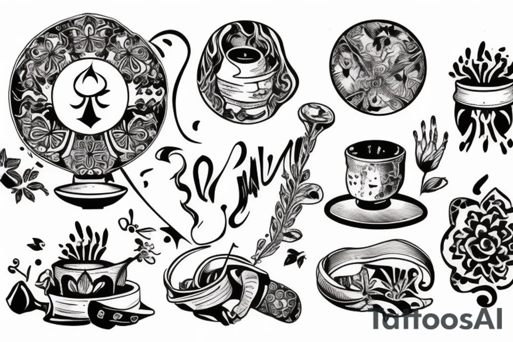 hands on a pottery wheel tattoo idea
