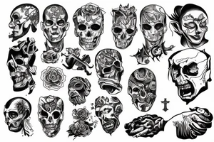 Pain of man turning to power tattoo idea