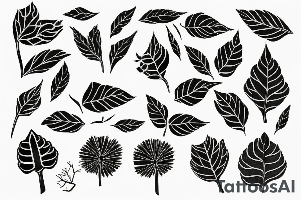sycamore tree tattoo idea