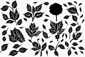 sycamore tree tattoo idea