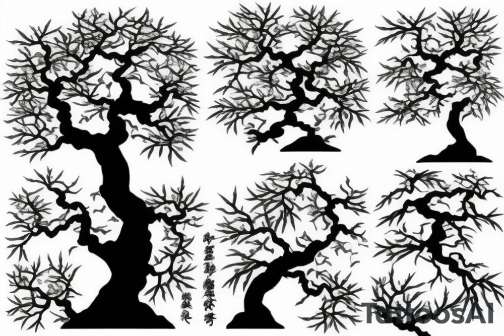 bonzai tree tattoo idea