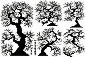 bonzai tree tattoo idea