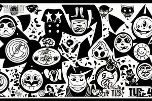 Tg4 tv tattoo idea