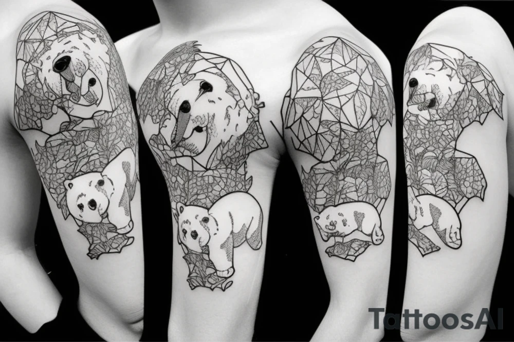 polar bear tattoo idea