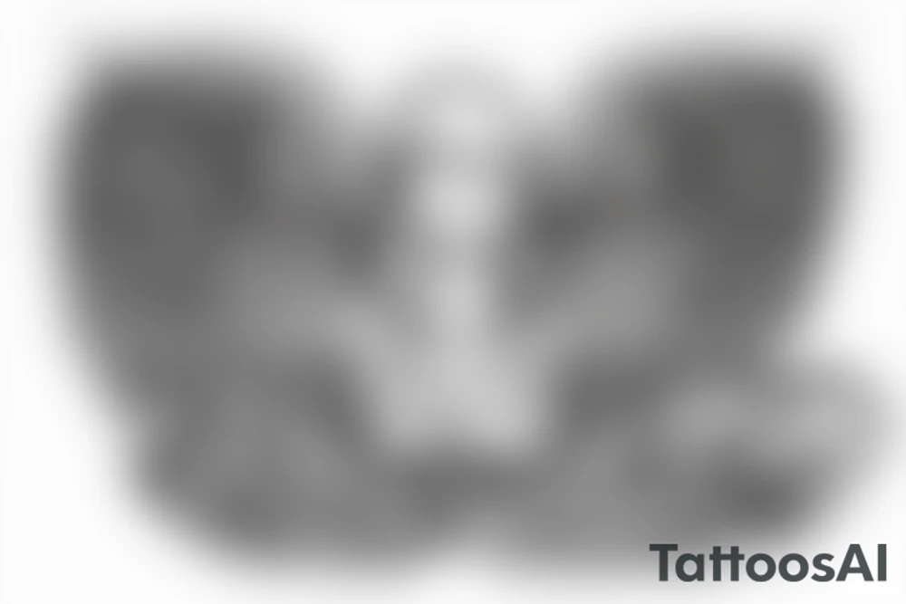 Angel shoulder tattoo tattoo idea
