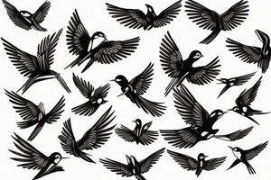 swallow tattoo idea