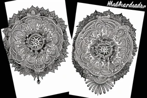 MADHUHAR tattoo idea