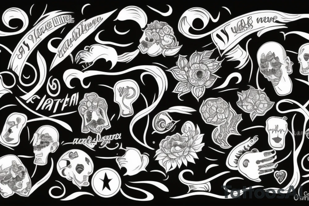 Name MadhHar tattoo idea