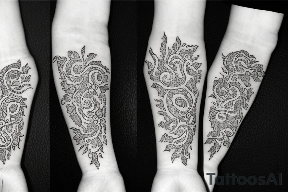 Name MadhHar tattoo idea