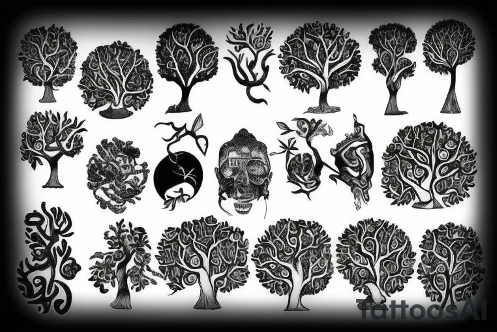 A banyan tree tattoo idea