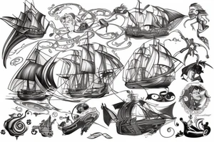 treasure planet tattoo idea