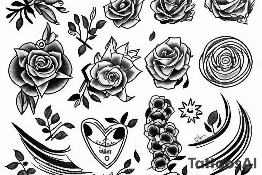 Sweet and simple tattoo idea